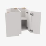 AZ-W2D1848 Single Door Cabinets 18 Inch Wall Cabinet With 2 Built-In Drawers |  Champagne Maple Shaker