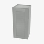 AN-W1542 Single Door Cabinets 15 Inch Wall Cabinet | Nova Light Grey Shaker