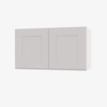 AW-W362424B Double Door 36 Inch Wall Refrigerator Cabinet | Ice White Shaker